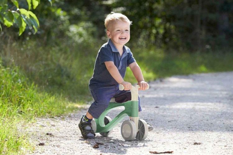 Lena Loopfiets Pastelgroen/Beige (85007146) - SPADT - speelgoed met advies