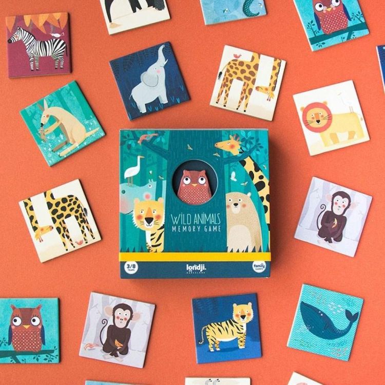 Londji Memory Wild Animals (DI016U) - SPADT - speelgoed met advies