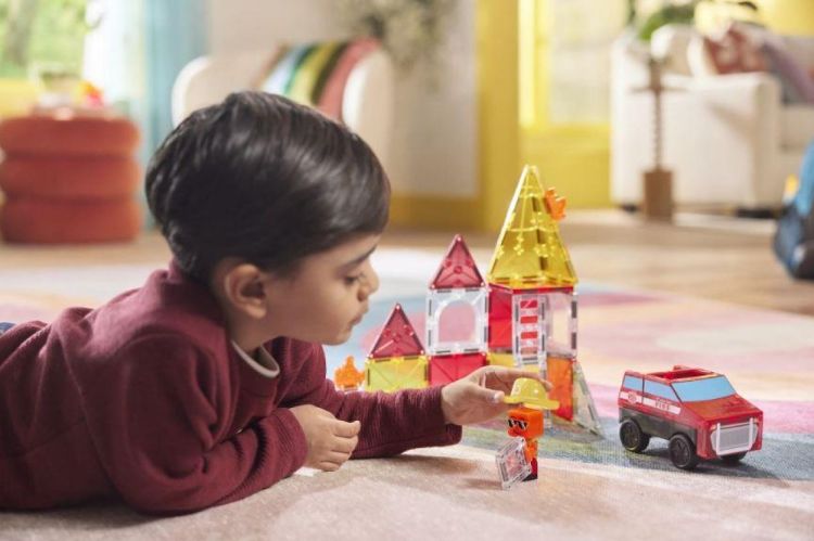 Magna-Tiles Magna-Tiles Brandweerkazerne (252027FR) - SPADT - speelgoed met advies