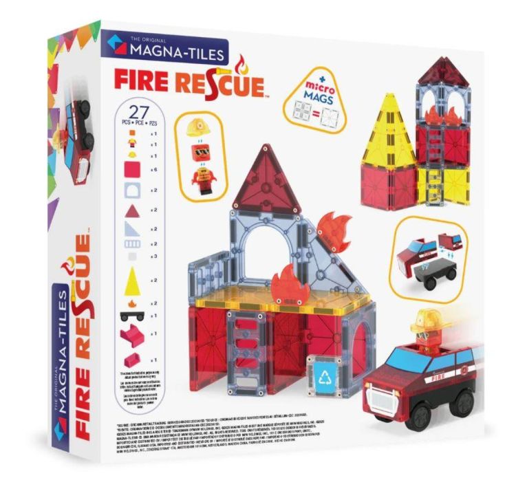 Magna-Tiles Magna-Tiles Brandweerkazerne (252027FR) - SPADT - speelgoed met advies
