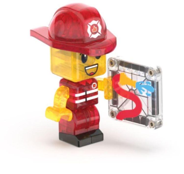 Magna-Tiles Magna-Tiles Brandweerkazerne (252050FS) - SPADT - speelgoed met advies