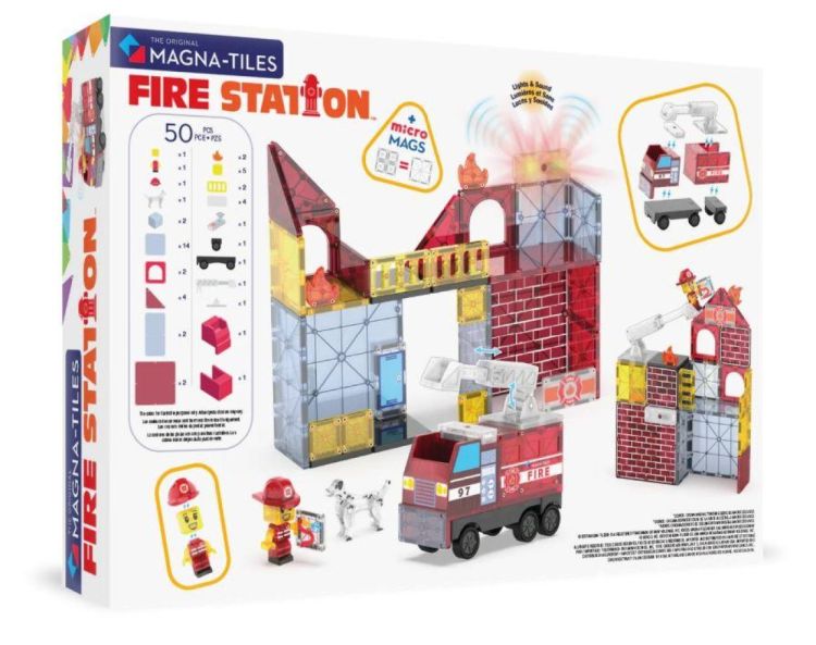 Magna-Tiles Magna-Tiles Brandweerkazerne (252050FS) - SPADT - speelgoed met advies