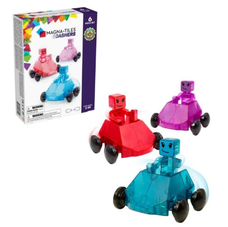 Magna-Tiles Magna-Tiles Dashers (6) (6276) - SPADT - speelgoed met advies