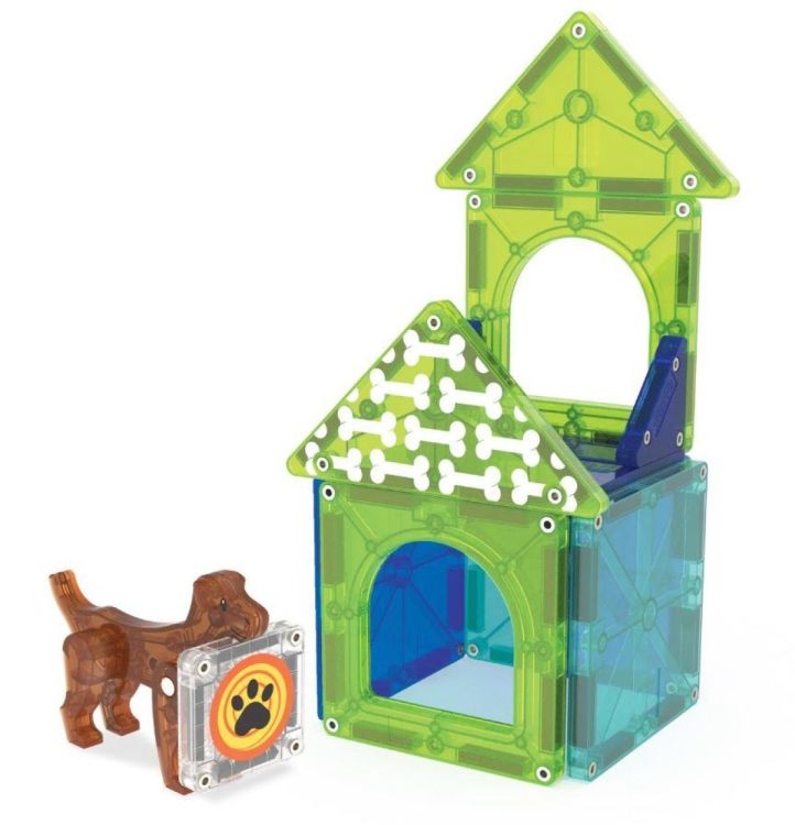 Magna-Tiles Magna-Tiles Dog House (252013DH) - SPADT - speelgoed met advies
