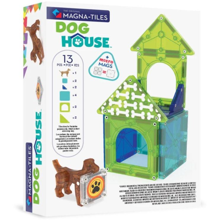 Magna-Tiles Magna-Tiles Dog House (252013DH) - SPADT - speelgoed met advies