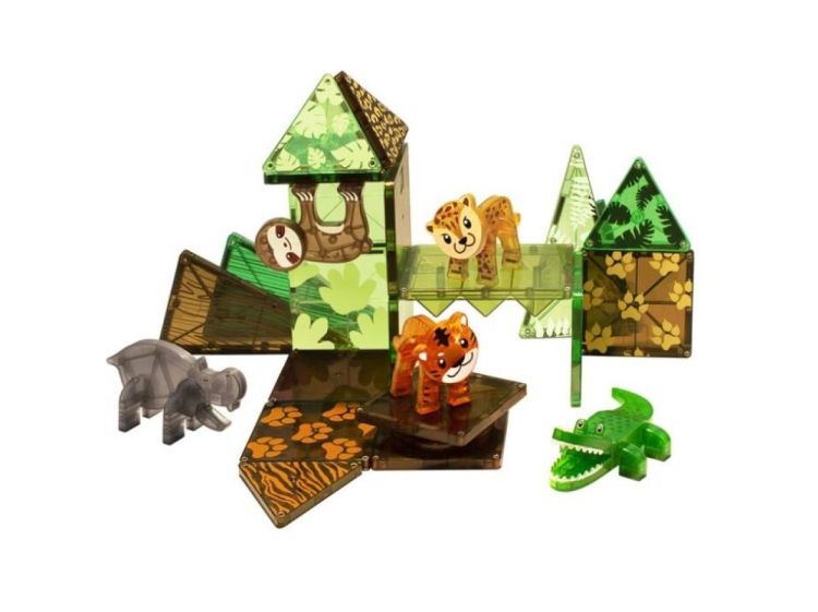 Magna-Tiles Magna-Tiles Jungle Animals (25) (5368) - SPADT - speelgoed met advies