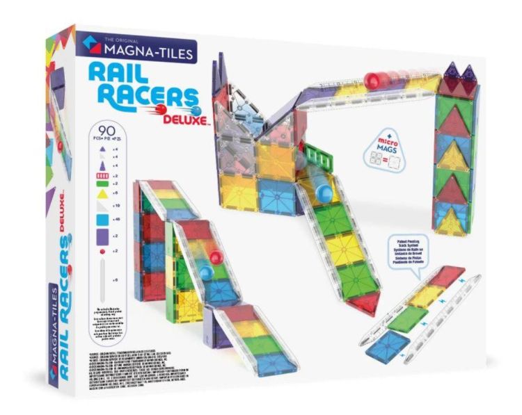 Magna-Tiles Magna-Tiles Rail Racers Deluxe (251090RR) - SPADT - speelgoed met advies