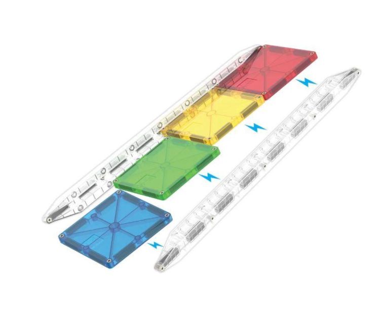Magna-Tiles Magna-Tiles Rail Racers Rail Pack (263008RP) - SPADT - speelgoed met advies