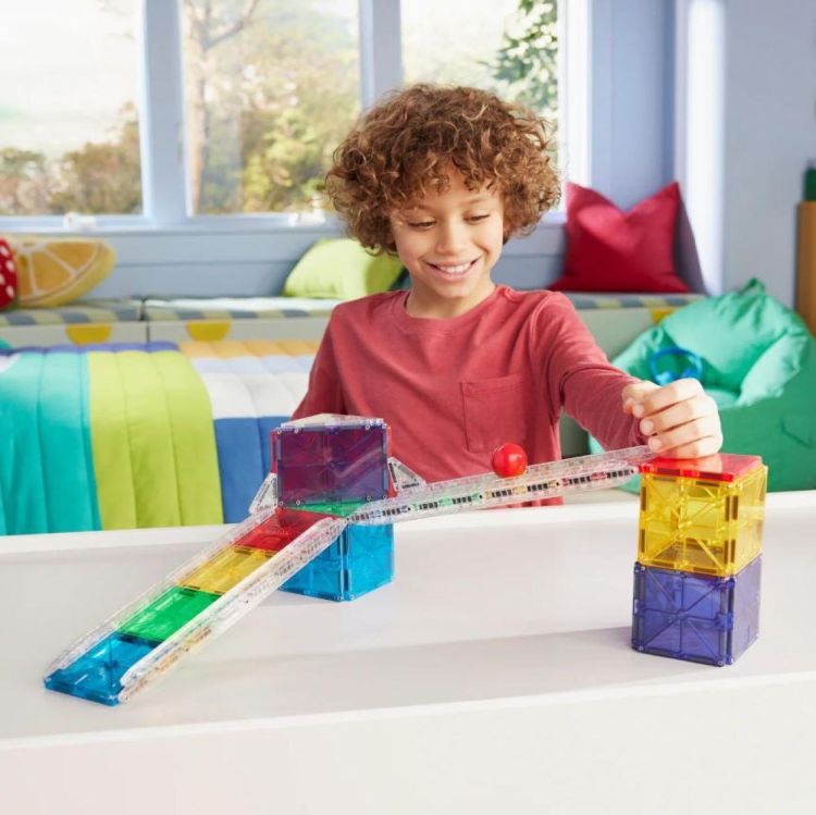 Magna-Tiles Magna-Tiles Rail Racers (251033RR) - SPADT - speelgoed met advies