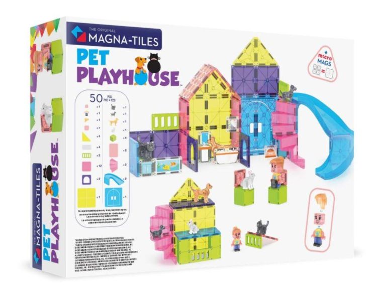 Magna-Tiles Magna-Tiles Speelhuis Huisdieren (252050PP) - SPADT - speelgoed met advies
