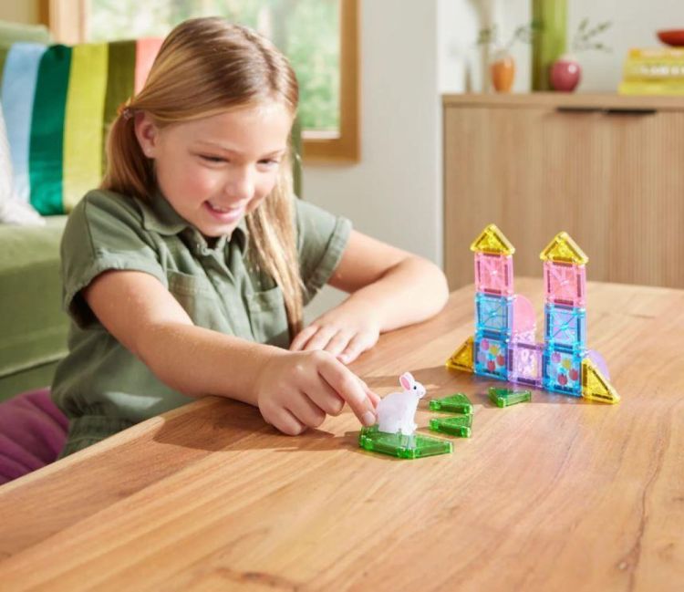 Magna-Tiles Magna-Tiles Spring Garden Travelset (264024SG) - SPADT - speelgoed met advies