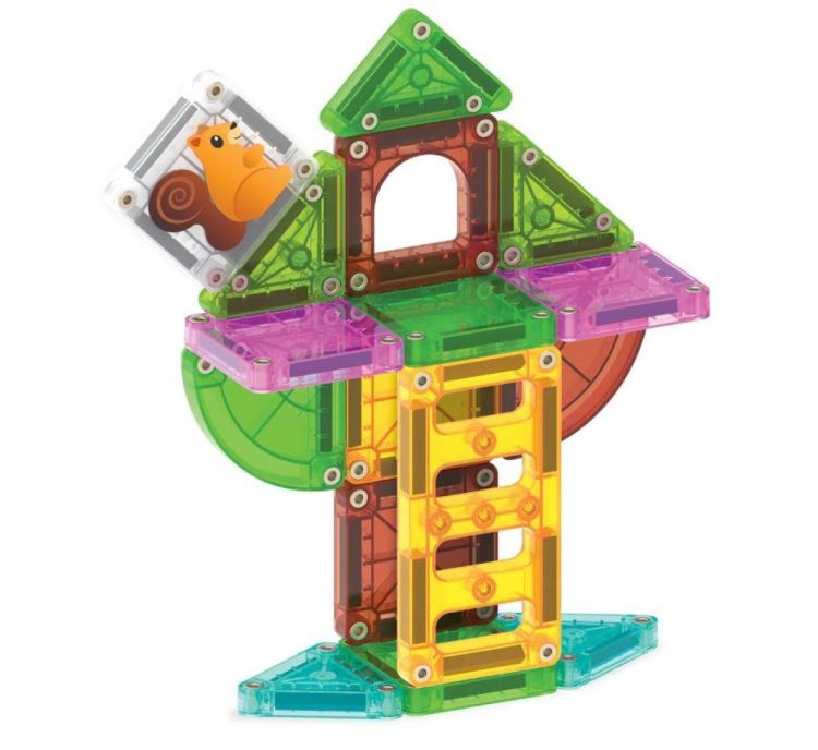 Magna-Tiles Magna-Tiles Tree House Travelset (264024THCDU) - SPADT - speelgoed met advies