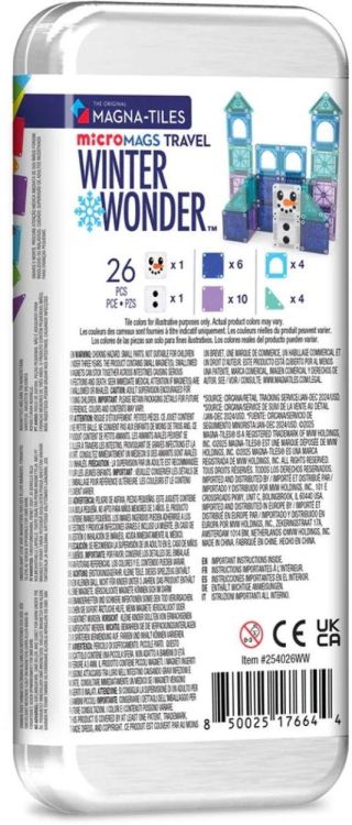 Magna-Tiles Magna-Tiles Winter Wonder Travelset (254026WW) - SPADT - speelgoed met advies