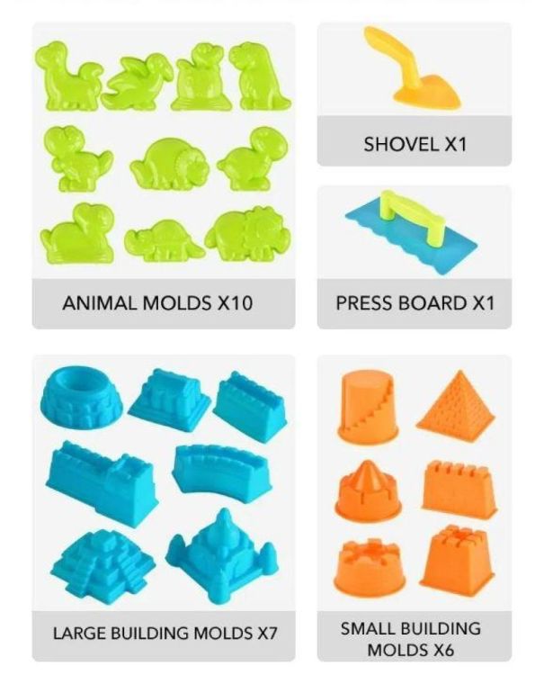 Mideer Magisch Kinetisch Zand Speelset (MD4307) - SPADT - speelgoed met advies