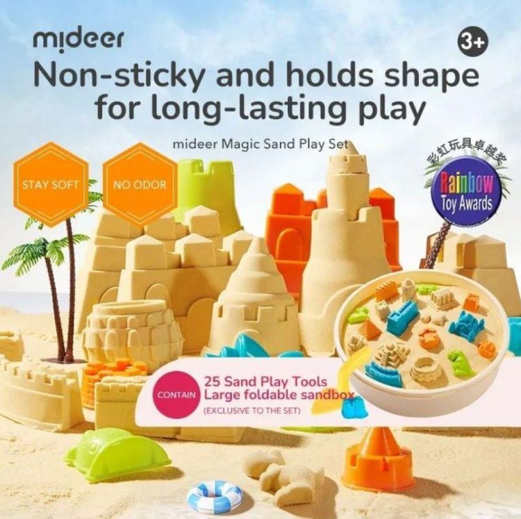 Mideer Magisch Kinetisch Zand Speelset (MD4307) - SPADT - speelgoed met advies