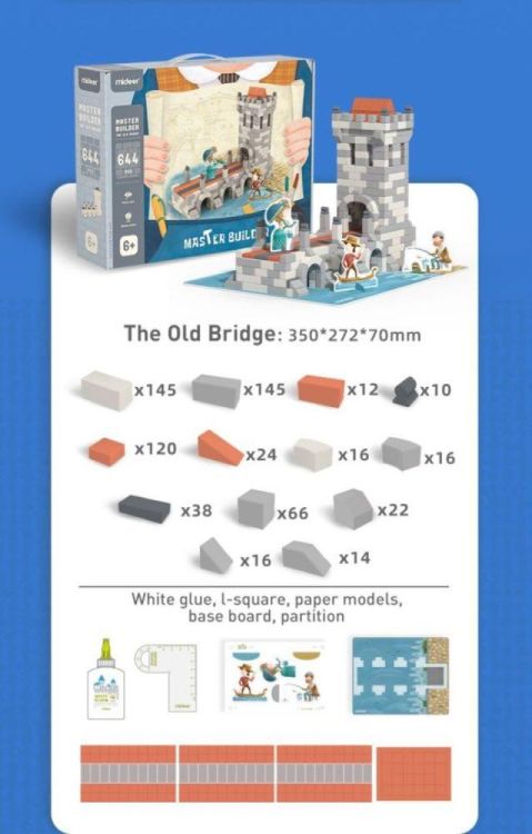 Mideer Meesterbouwer De Oude Brug (MD4156) - SPADT - speelgoed met advies