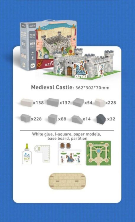 Mideer Meesterbouwer Ridderkasteel (MD4155) - SPADT - speelgoed met advies