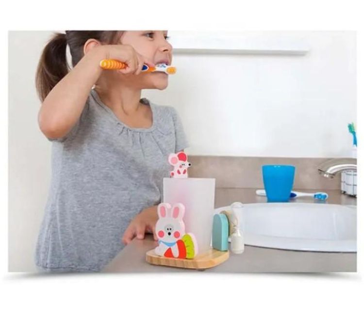 Mideer Tandenborstel Zandloper Baby Tina (MD1063) - SPADT - speelgoed met advies