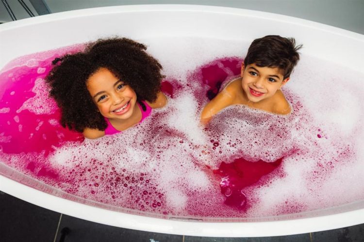 Mini Ü Badschuim Bruisende Aardbeien (4006144) - SPADT - speelgoed met advies