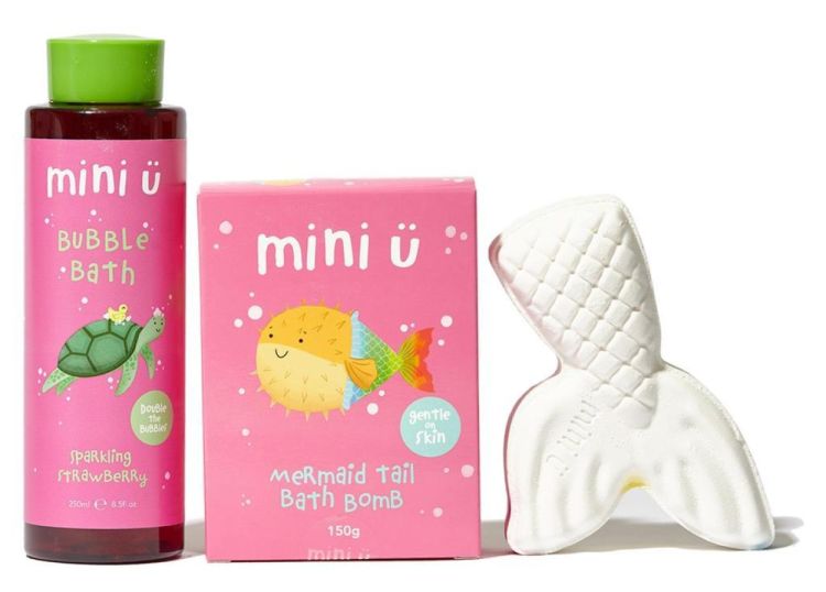 Mini Ü Kado Badset Aardbeien/Zeemeermin (4006302) - SPADT - speelgoed met advies