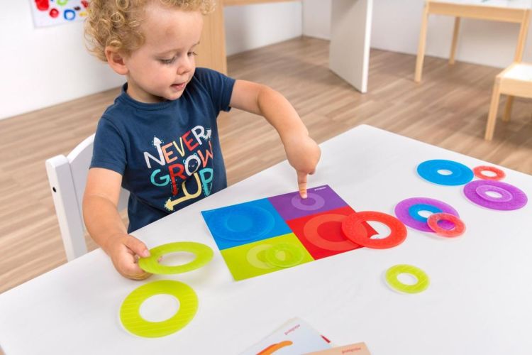 Miniland Transparante Math Color Rings (8232160) - SPADT - speelgoed met advies