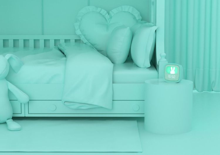 MOB, Mobility on Board Billy Clock & Light Turquoise (BILLY-BL-01) - SPADT - speelgoed met advies