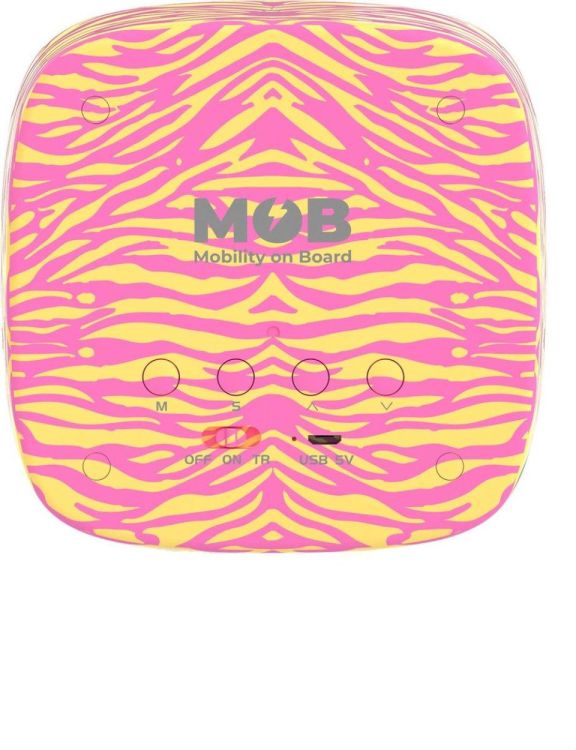 MOB, Mobility on Board Billy Clock Pink Zebra (BILLY-PZ-01) - SPADT - speelgoed met advies