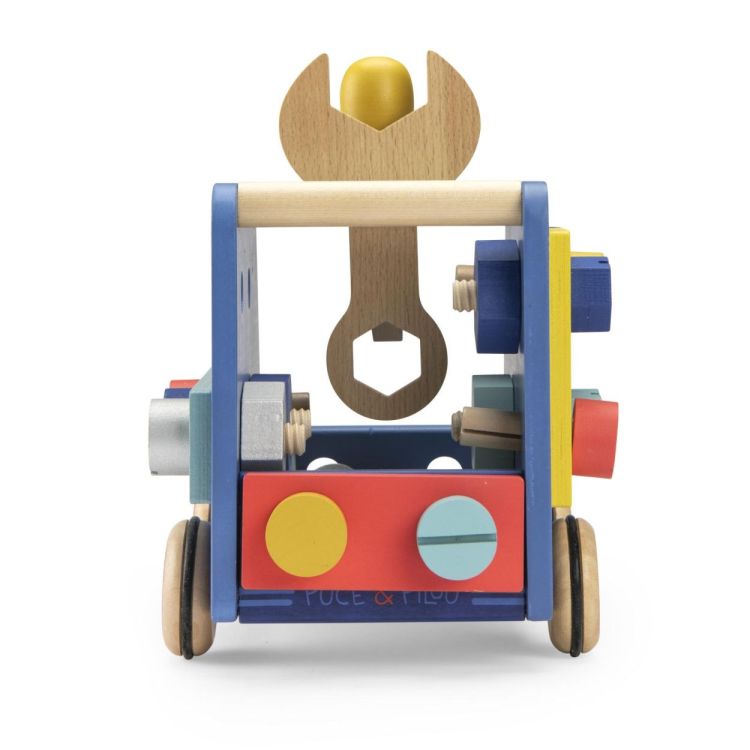 Moulin Roty Activiteiten Camionette Bricoleur Puce & Pilou (684373) - SPADT - speelgoed met advies
