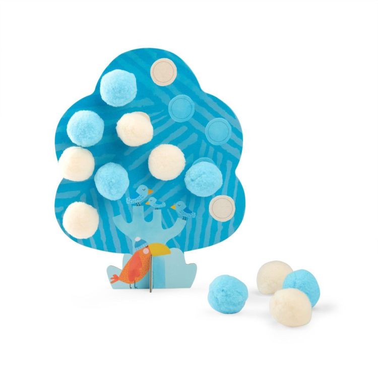 Moulin Roty Activiteitendoos Pompons 4 Seizoenen (679612) - SPADT - speelgoed met advies