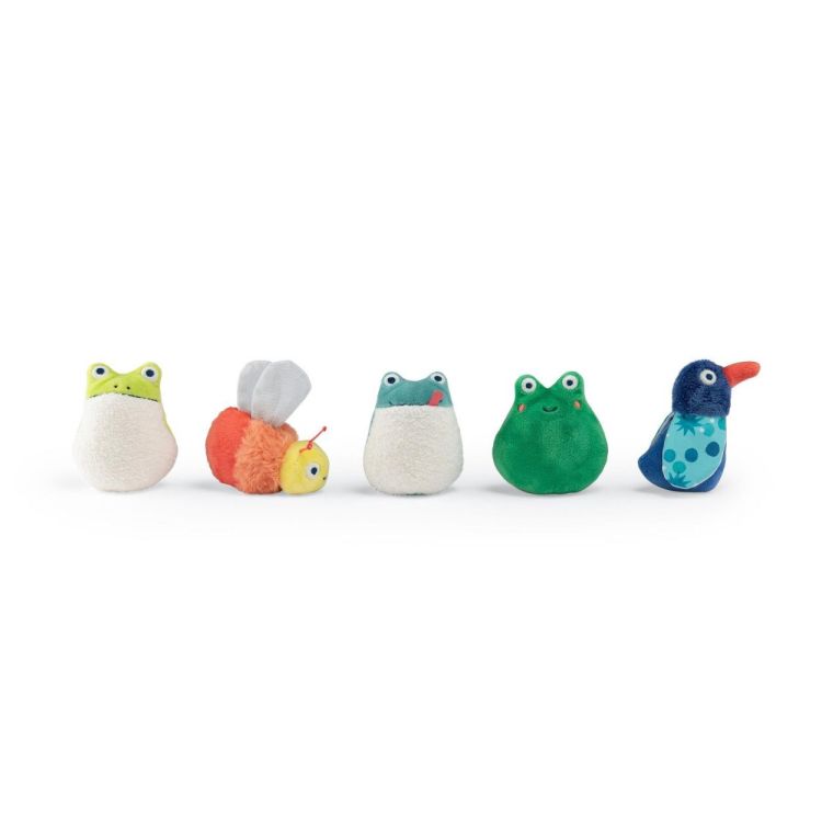 Moulin Roty Grote activiteitenblok van stof La mare aux grenouilles (689092) - SPADT - speelgoed met advies