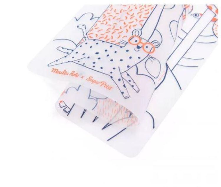 Moulin Roty Kleurmat Placemat 'Les Toupitis' (679604) - SPADT - speelgoed met advies