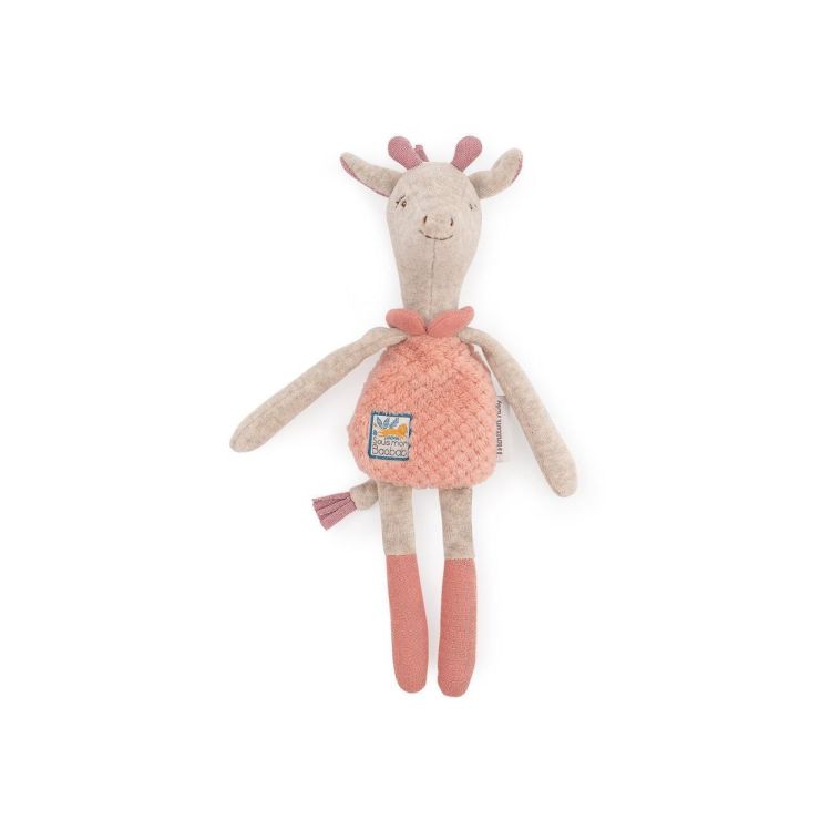 Moulin Roty Knuffel Rammelaar 'Giraf' Sous mon Baobab (669025) - SPADT - speelgoed met advies