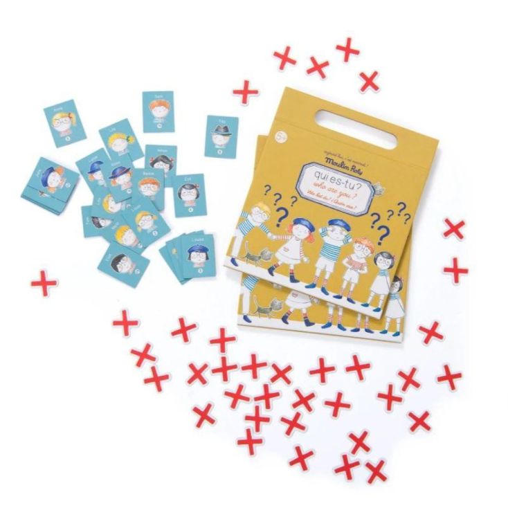 Moulin Roty Magnetisch Reisspel 'Wie ben je?' (713142) - SPADT - speelgoed met advies