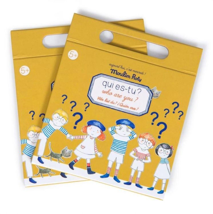 Moulin Roty Magnetisch Reisspel 'Wie ben je?' (713142) - SPADT - speelgoed met advies