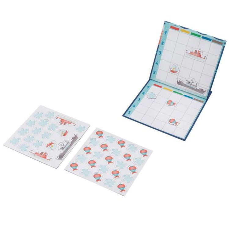 Moulin Roty Magnetisch Reisspel 'Zeeslag' (713125) - SPADT - speelgoed met advies