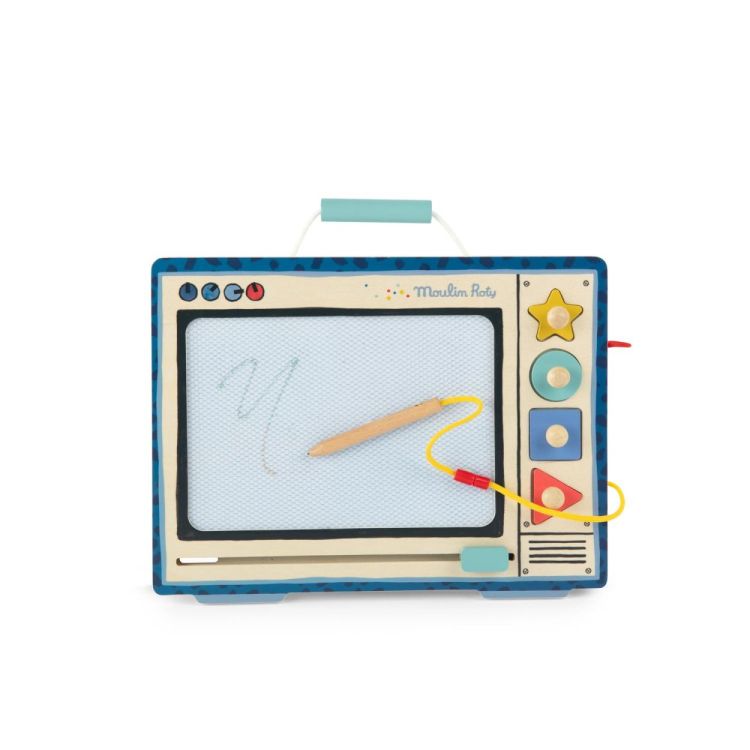 Moulin Roty Magnetisch Tekenbord Puce & Pilou (684085) - SPADT - speelgoed met advies