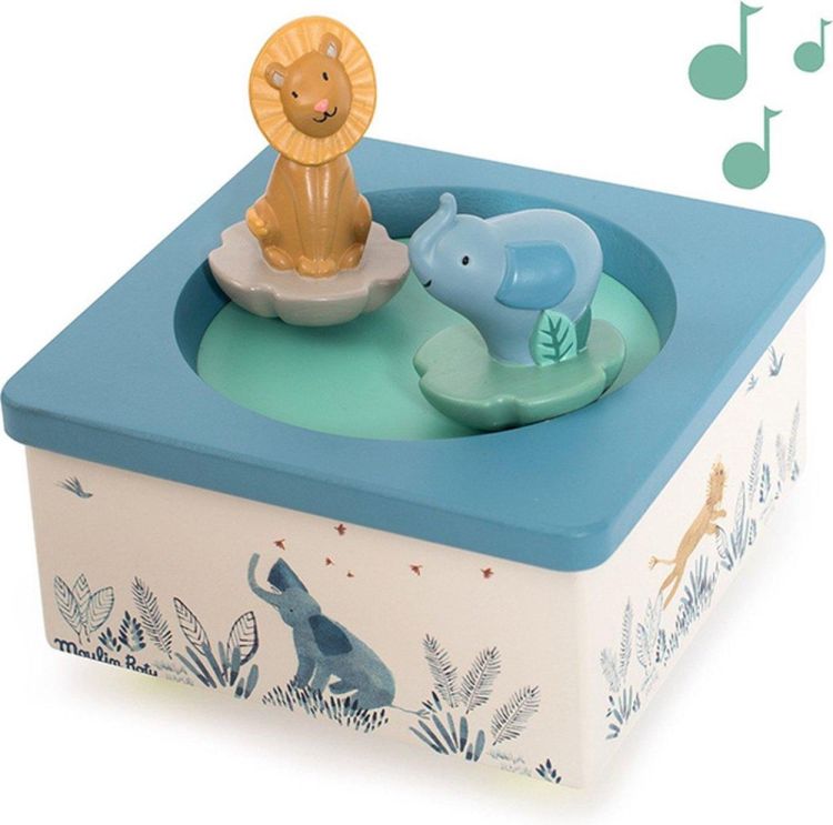 Moulin Roty Muziekdoos 'Sous Mon Baobab' (669105) - SPADT - speelgoed met advies