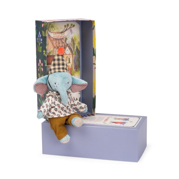 Moulin Roty Olifant Pablo 'Les Minouchkas' (681026) - SPADT - speelgoed met advies