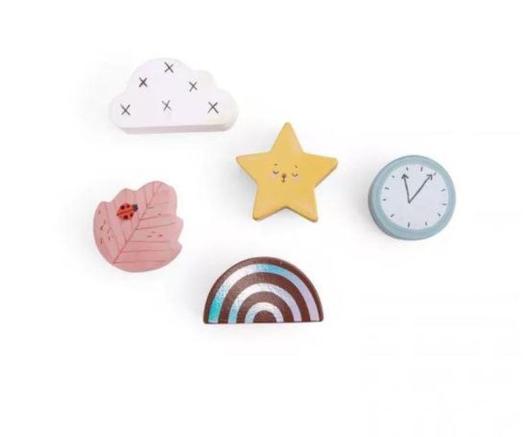 Moulin Roty Sensorische Puzzel 'Après la Pluie' (715125) - SPADT - speelgoed met advies