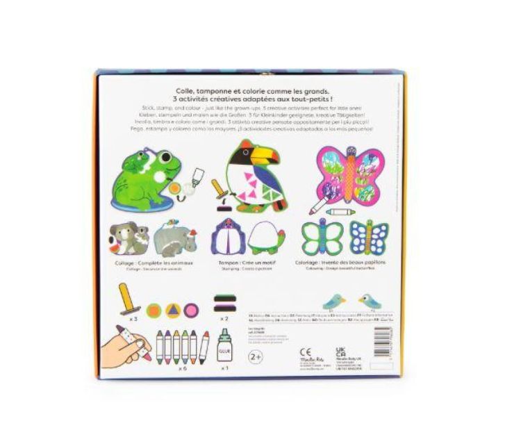 Moulin Roty Set met 3 Creatieve Activiteiten (679608) - SPADT - speelgoed met advies