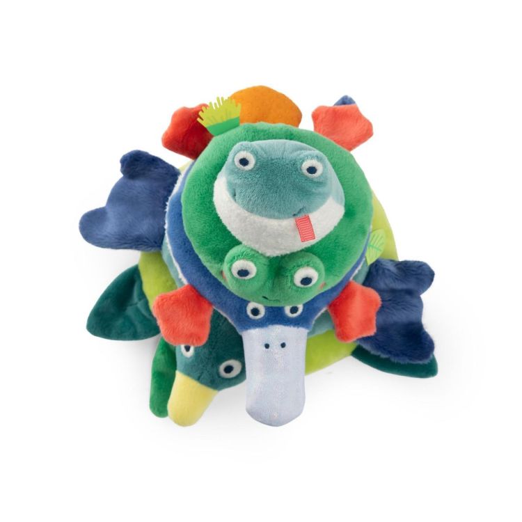Moulin Roty Stapeldieren van stof La mare aux grenouilles (689095) - SPADT - speelgoed met advies