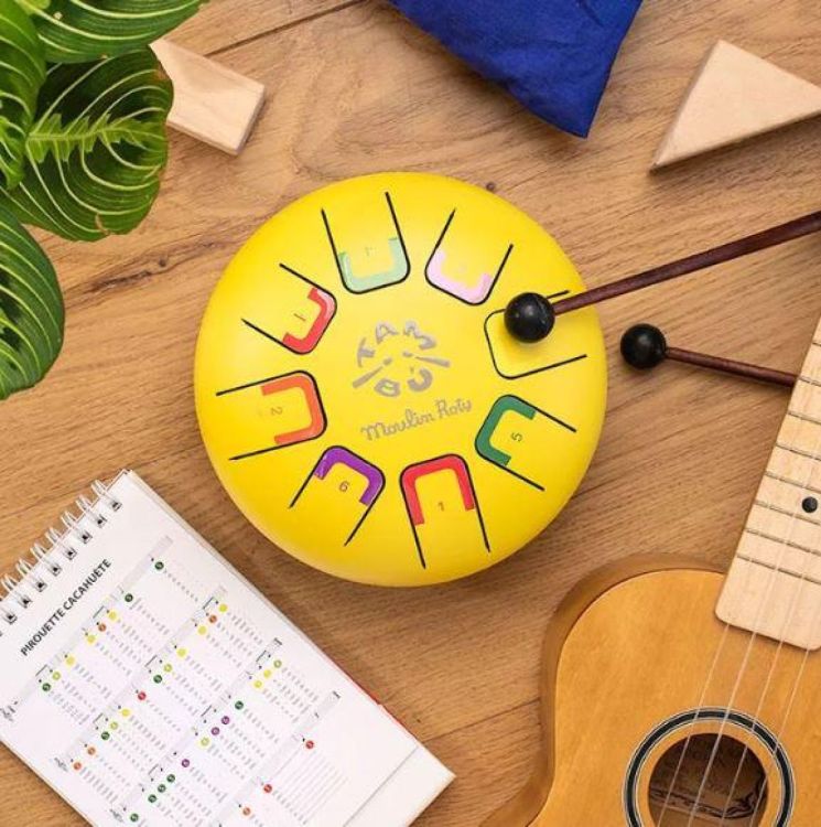 Moulin Roty Tongdrum 'Les Popipop' (661109) - SPADT - speelgoed met advies