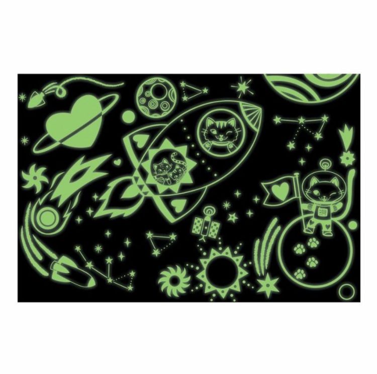 Mudpuppy Glow in the Dark Puzzel 'Cosmic Dreams' (357652) - SPADT - speelgoed met advies