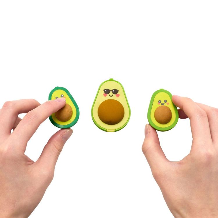 Ooly Avocado Love Gommetjes en Slijper (02.112.113) - SPADT - speelgoed met advies