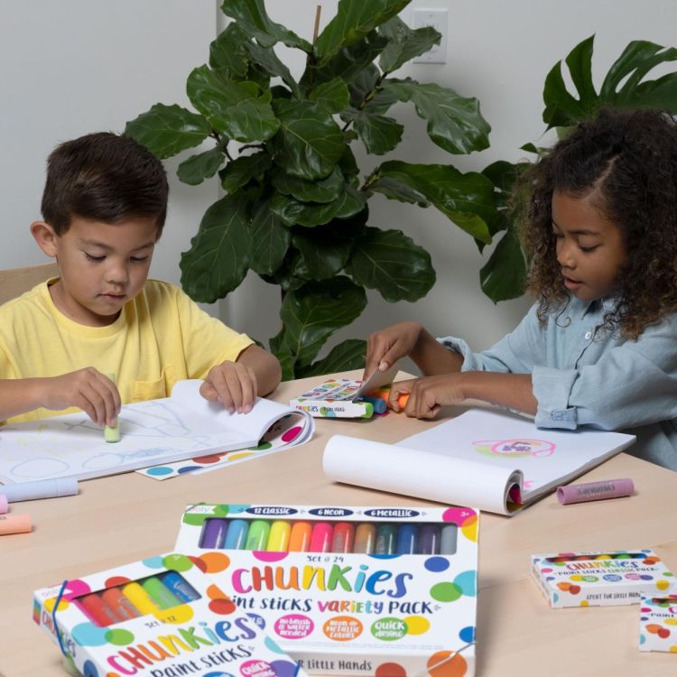Ooly Chunkies Paint Sticks Classic (02.126.004) - SPADT - speelgoed met advies