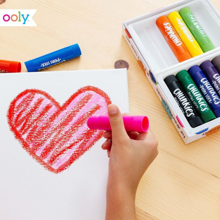 Ooly Chunkies Paint Sticks Classic (02.126.004) - SPADT - speelgoed met advies