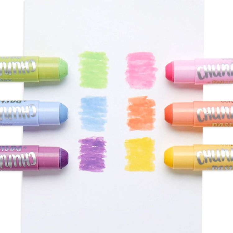 Ooly Chunkies Paint Sticks Pastel (02.126.018) - SPADT - speelgoed met advies