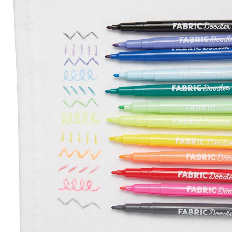 Ooly Fabric Doodler Markers (02.130.102) - SPADT - speelgoed met advies