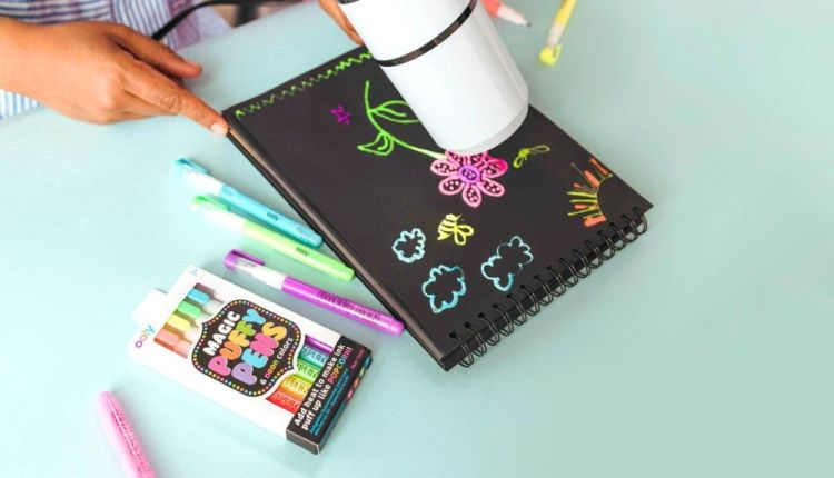 Ooly Magic Neon Puffy Pens (02.132.162) - SPADT - speelgoed met advies