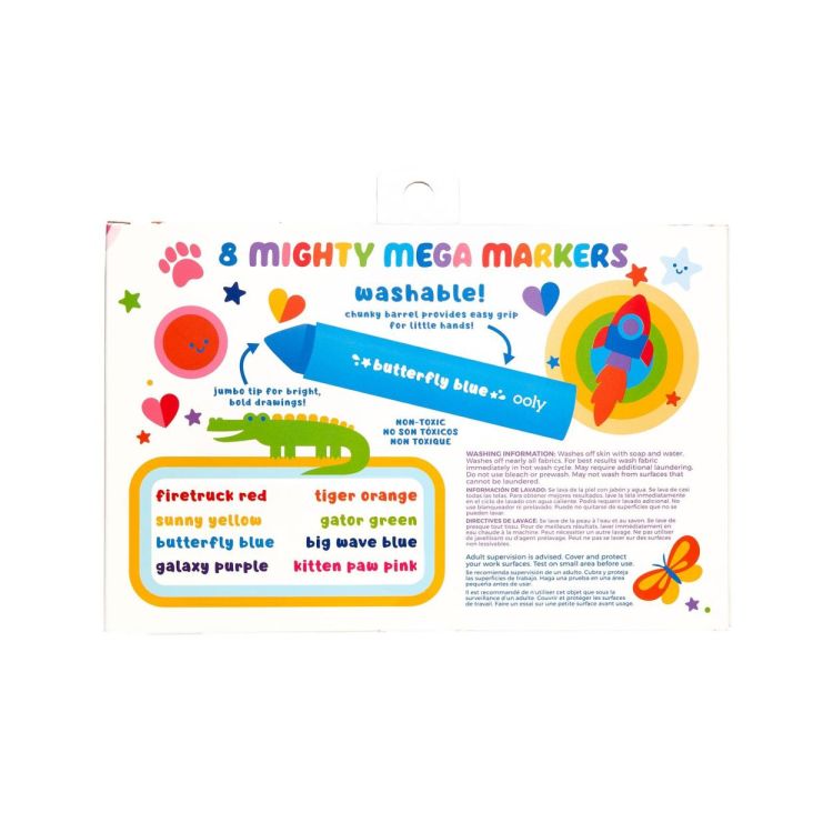 Ooly Mighty Mega Markers (02.130.083) - SPADT - speelgoed met advies